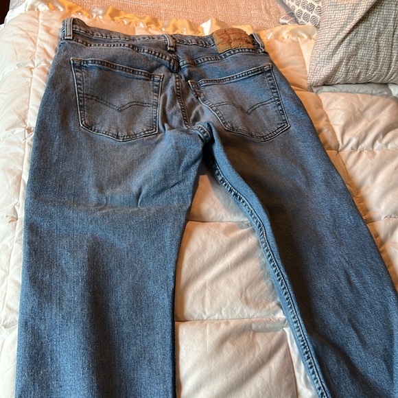 Men’s Levi’s white blue with whispering – cut 512 – waist 33 x 30 length - Picture 6 of 7